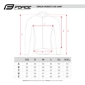 jersey FORCE CHARM LADY long sleeve, light blue