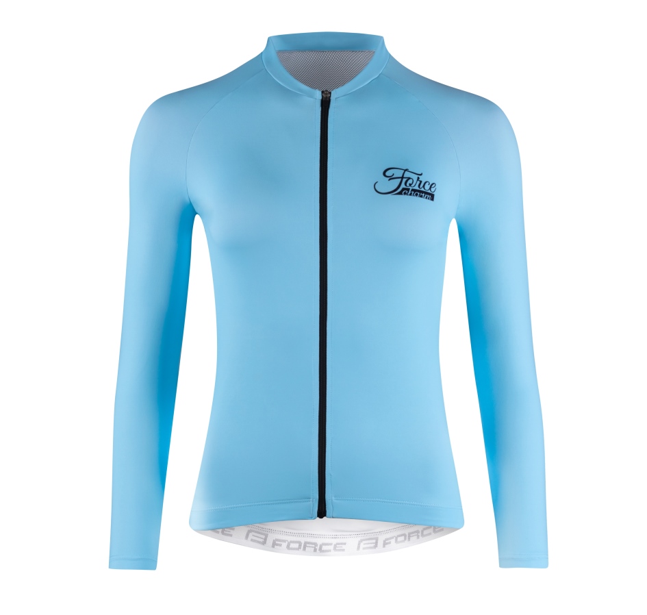 jersey FORCE CHARM LADY long sleeve,light blue XXL