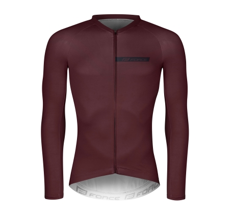 jersey FORCE CHARM long sleeve, claret