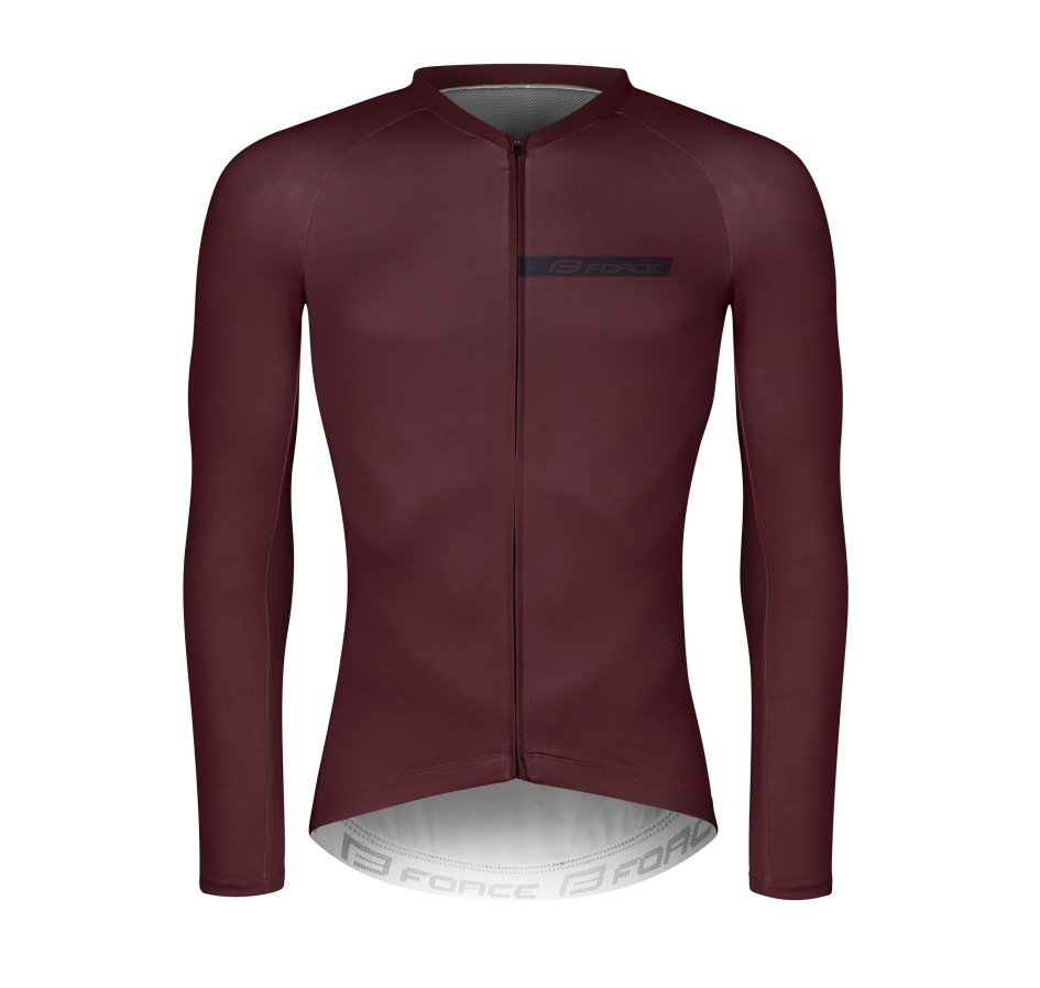 jersey FORCE CHARM long sleeve, claret