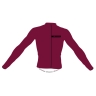 jersey FORCE CHARM long sleeve, claret M