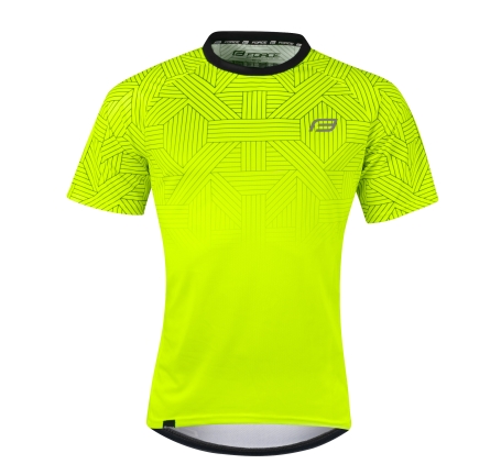 jersey FORCE CITY, fluo-black