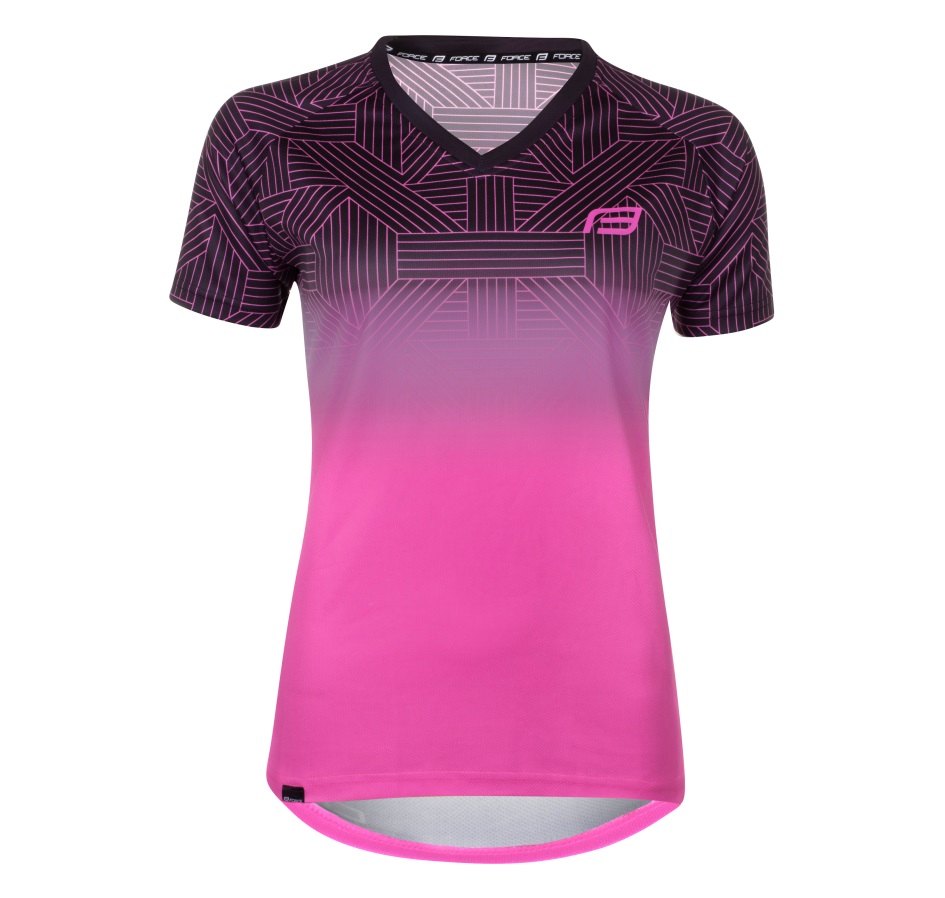 jersey FORCE CITY LADY, pink-black