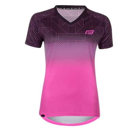jersey FORCE CITY LADY, pink-black S