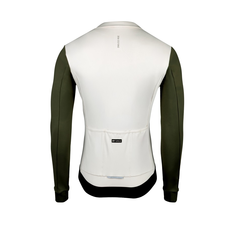 jersey FORCE ENDLESS long sleeve, beige-green