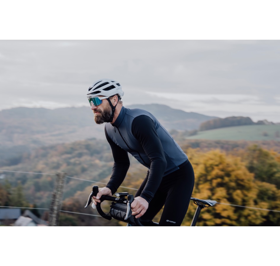 jersey FORCE ENDLESS long sleeve, blue-black