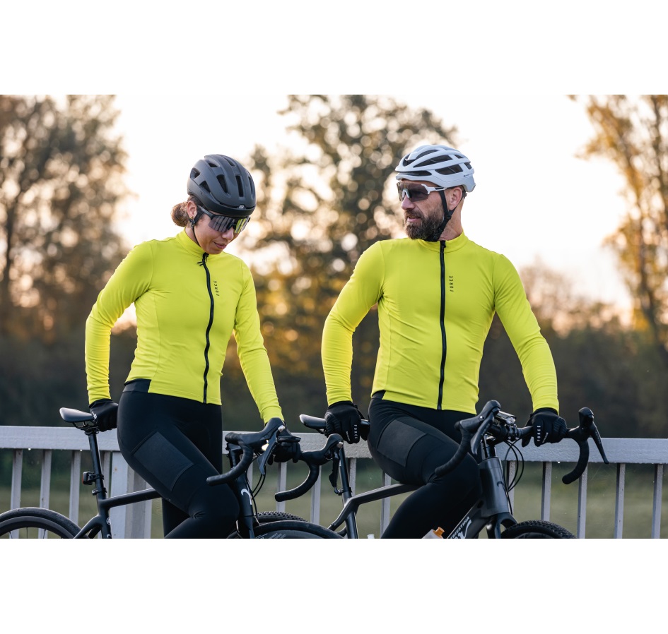 jersey FORCE ENDLESS long sleeve, fluo