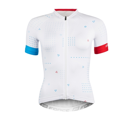 jersey FORCE GAME LADY short sl, white