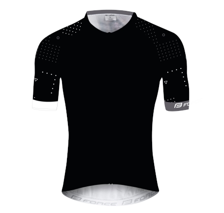 jersey FORCE GAME short sleeves, black