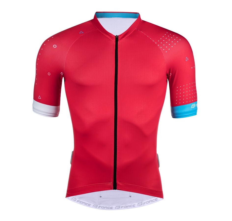 jersey FORCE GAME short sleeves, red M