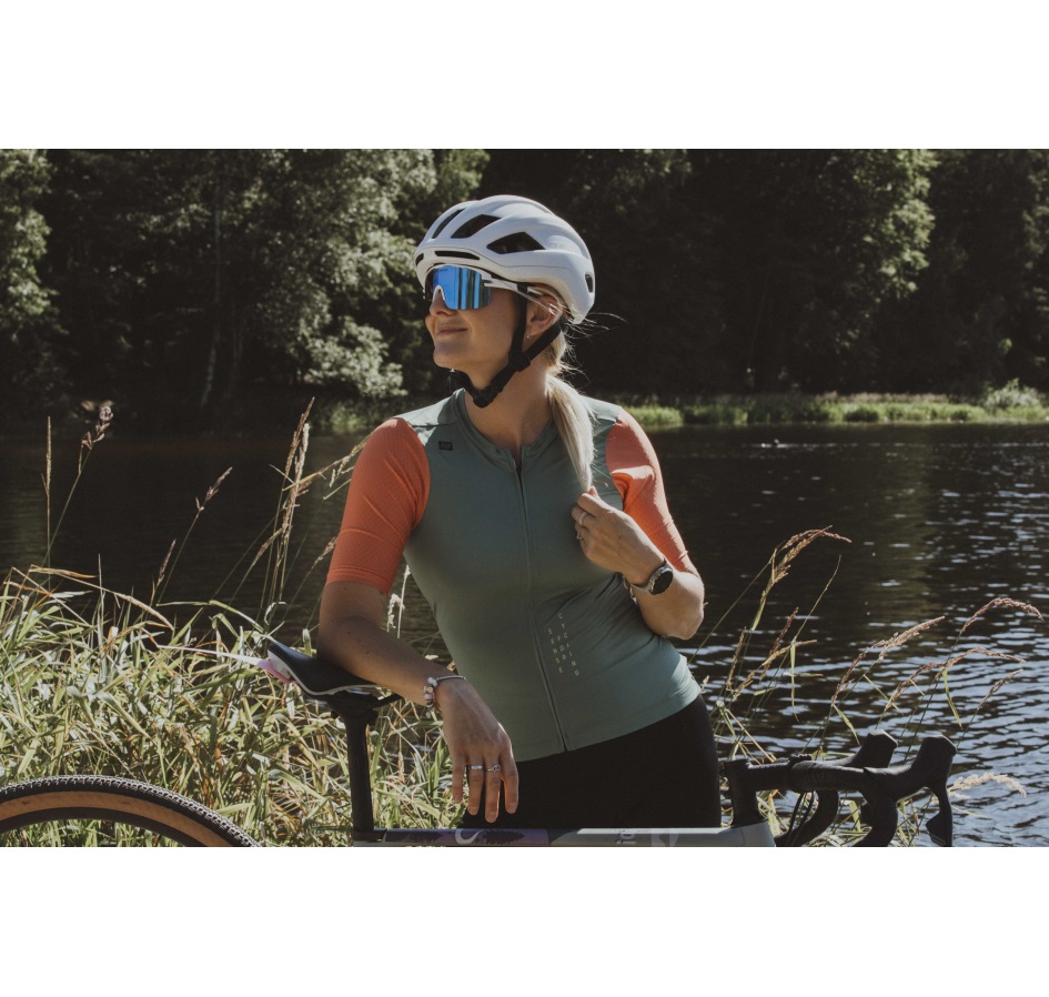 jersey FORCE LIMIT short sl, green-orange