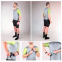 jersey FORCE LIMIT short sl, grey-lime
