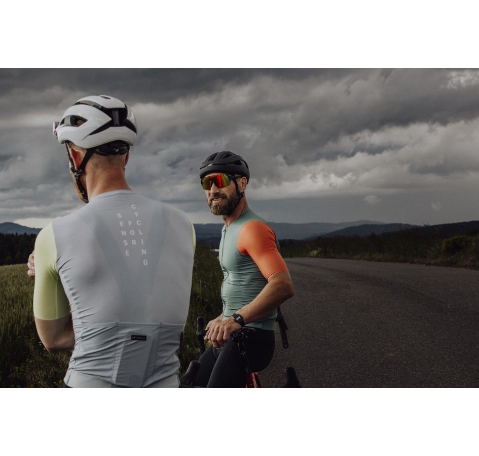 jersey FORCE LIMIT short sl, grey-lime