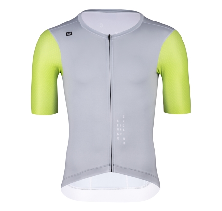 jersey FORCE LIMIT short sl, grey-lime