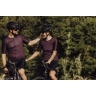 jersey FORCE MILD short sl, dark purple