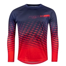 jersey FORCE MTB ANGLE long sl, blue-red