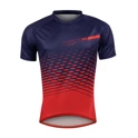 jersey FORCE MTB ANGLE short sl, blue-red