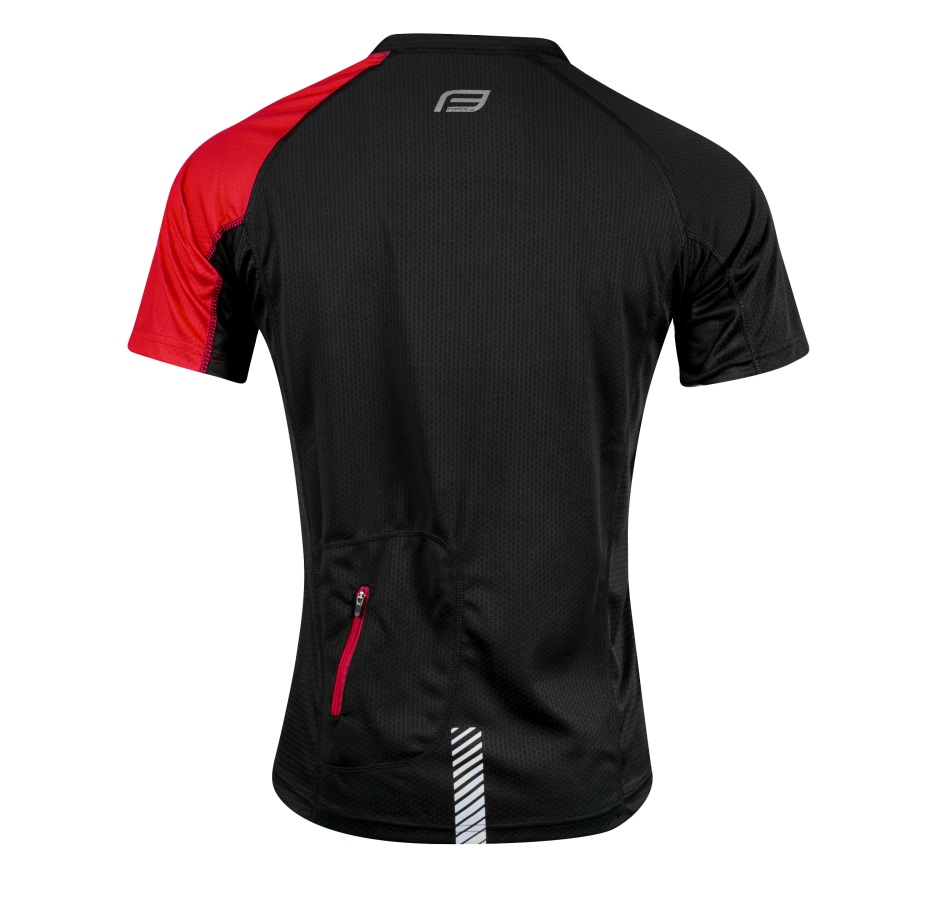 Cycling jersey Force Best Black Red