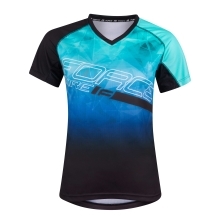 jersey FORCE MTB CORE LADY, turquoise-black