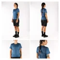 jersey FORCE MTB MOUNT LADY short sl, blue