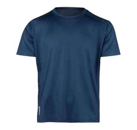 jersey FORCE MTB MOUNT short sleeves, navy blue