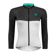 jersey FORCE POINTS LADY long sl, bl-wh-turquoise