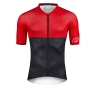 jersey FORCE POINTS short sleeves, red-black