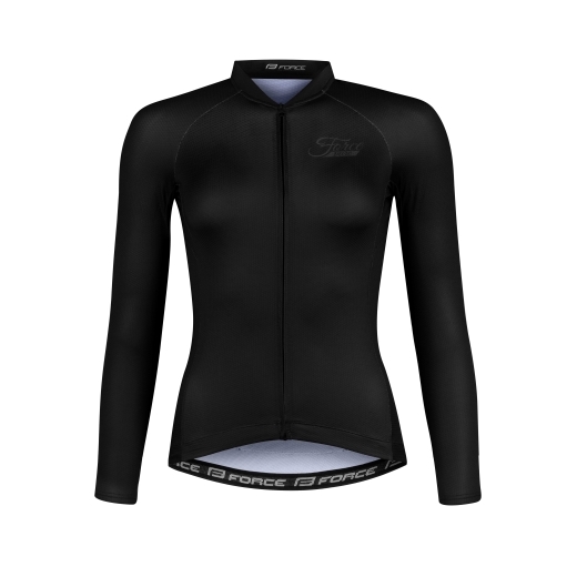 jersey FORCE PURE LADY long sleeve, black