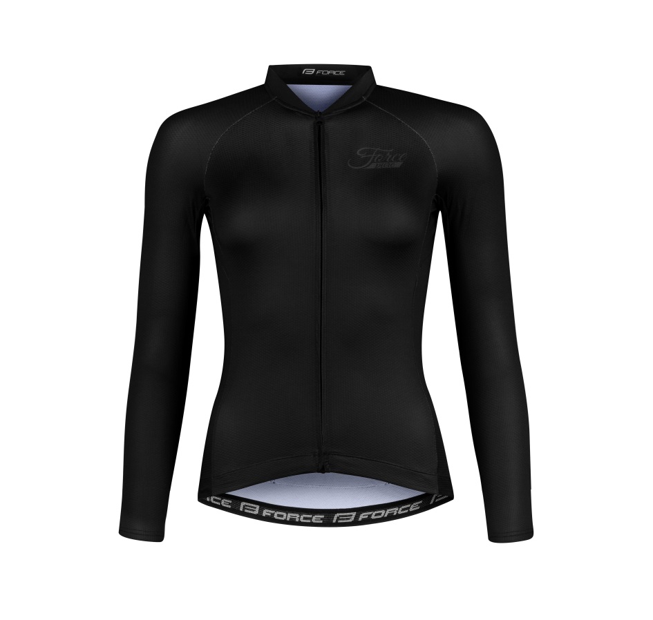 jersey FORCE PURE LADY long sleeve, black