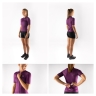 jersey FORCE PURE LADY short sl, purple 