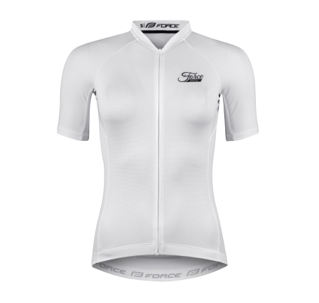 jersey FORCE PURE LADY short sl, white