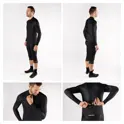 jersey FORCE PURE long sleeve, black