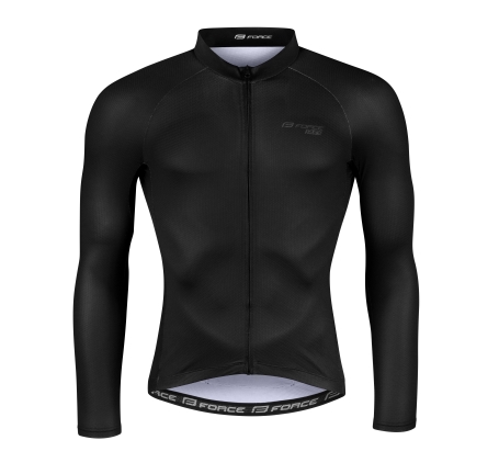 jersey FORCE PURE long sleeve, black
