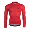 jersey FORCE PURE long sleeve, red M