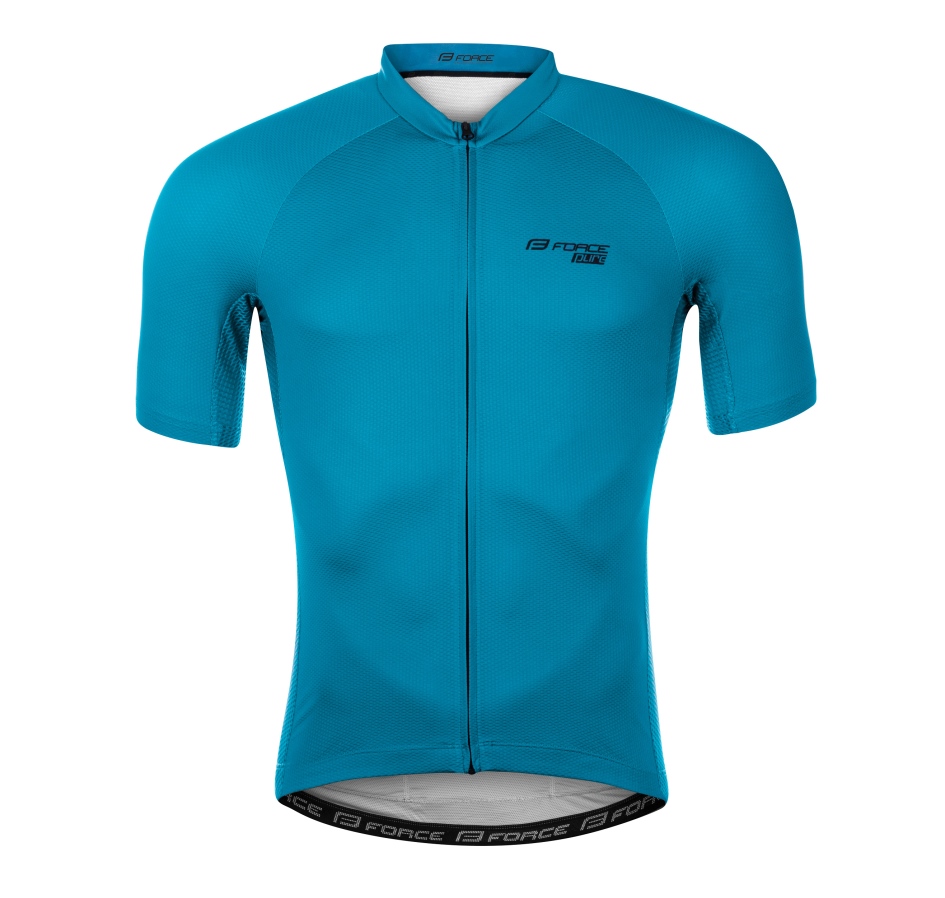 jersey FORCE PURE sh. sleeve, blue