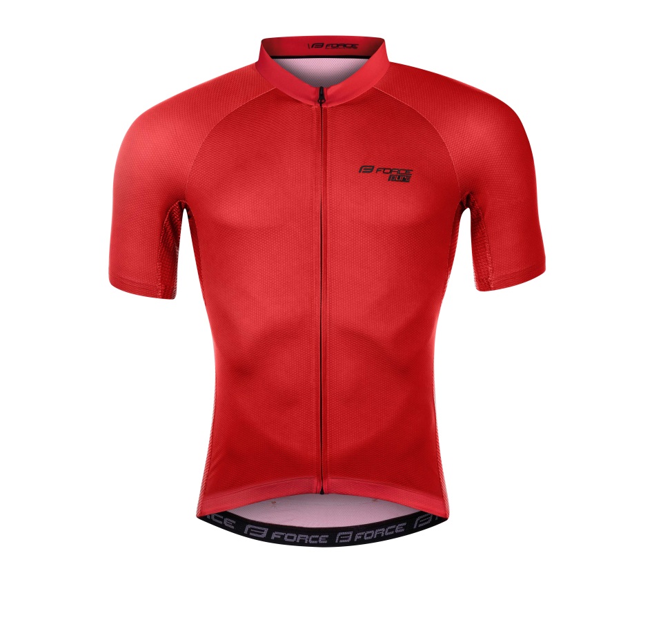 jersey FORCE PURE sh. sleeve, red