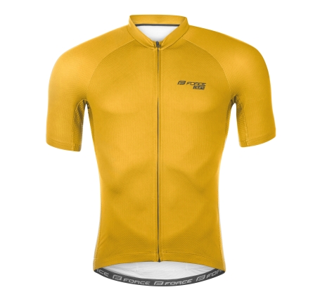 jersey FORCE PURE sh. sleeve, yellow