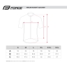 jersey FORCE PURE sh. sleeve, yellow