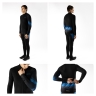 jersey FORCE RIDGE long sleeves, black-blue