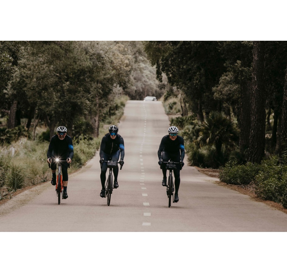 jersey FORCE RIDGE long sleeves, black-blue