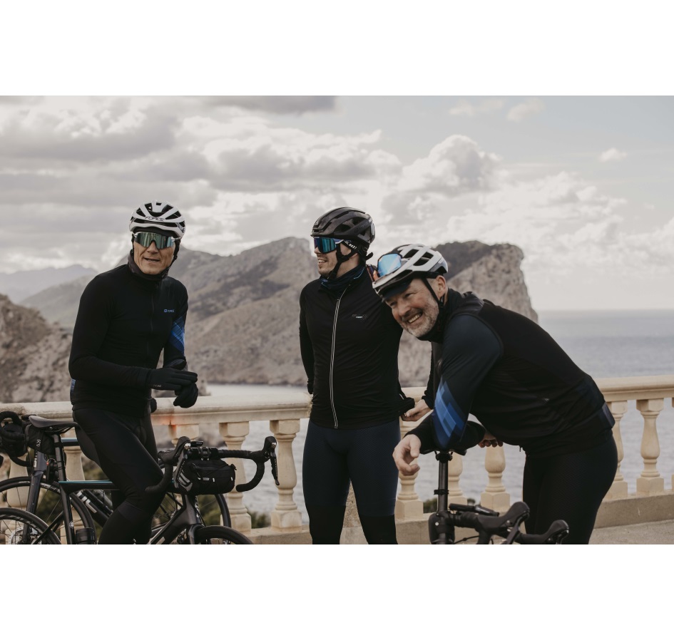 jersey FORCE RIDGE long sleeves, black-blue