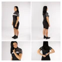 jersey FORCE ROCK LADY short sl, black