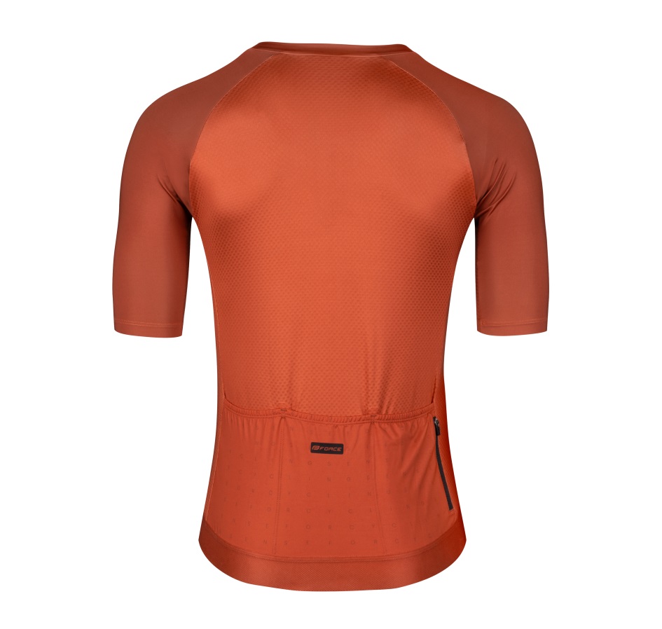jersey FORCE SCRIPT short sl, brick