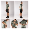 jersey FORCE SCRIPT short sl, green