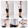 jersey FORCE SCRIPT short sl, light grey