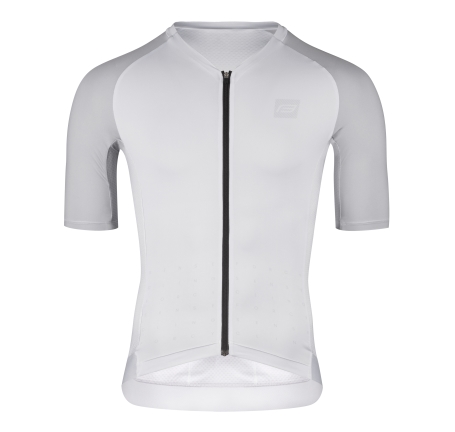 jersey FORCE SCRIPT short sl, light grey