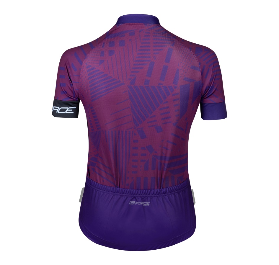 jersey FORCE SHARD LADY short sl, purple