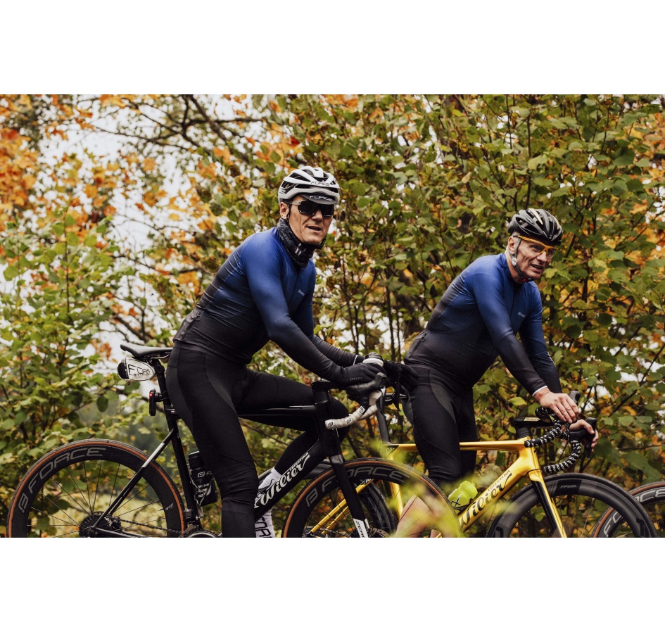 jersey FORCE SMOOTH long sleeves, blue-black