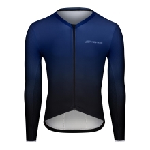 jersey FORCE SMOOTH long sleeves, blue-black