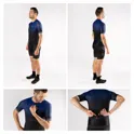 jersey FORCE SMOOTH short sl, blue-black